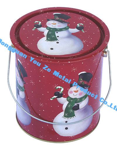 Metal Christmas Container 